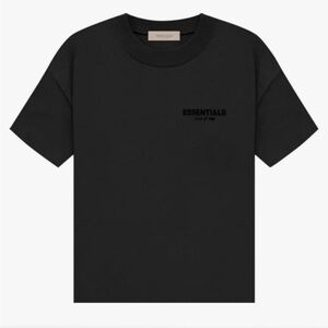 Essentials Black T-Shirt for Men